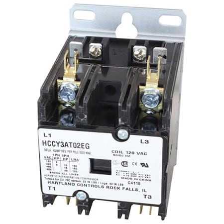 Hobart Contactor 2P 30/40A 120V 00-112124